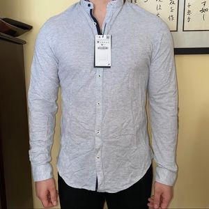 ZARA men’s grey dress shirt (size M)
